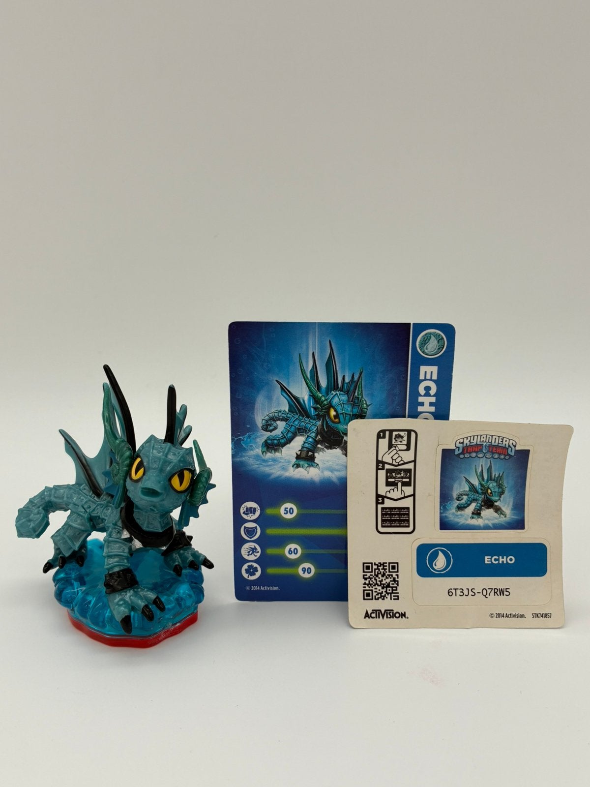 Skylanders Trap Team Echo met sticker en kaartje, Avontuur en Actie, Niet van toepassing – tweedehands product van vóór 13-12-2024