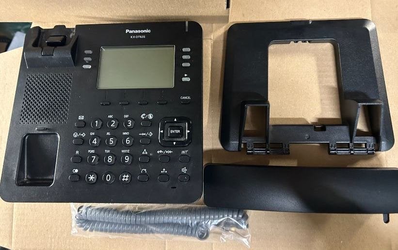 ➡️ Panasonic KX-DT635 Digital Zwart KXDT635 DT635, Telecommunicatie, Vaste telefoons | Niet Draadloos, Ophalen of Verzenden, Zo goed als nieuw
