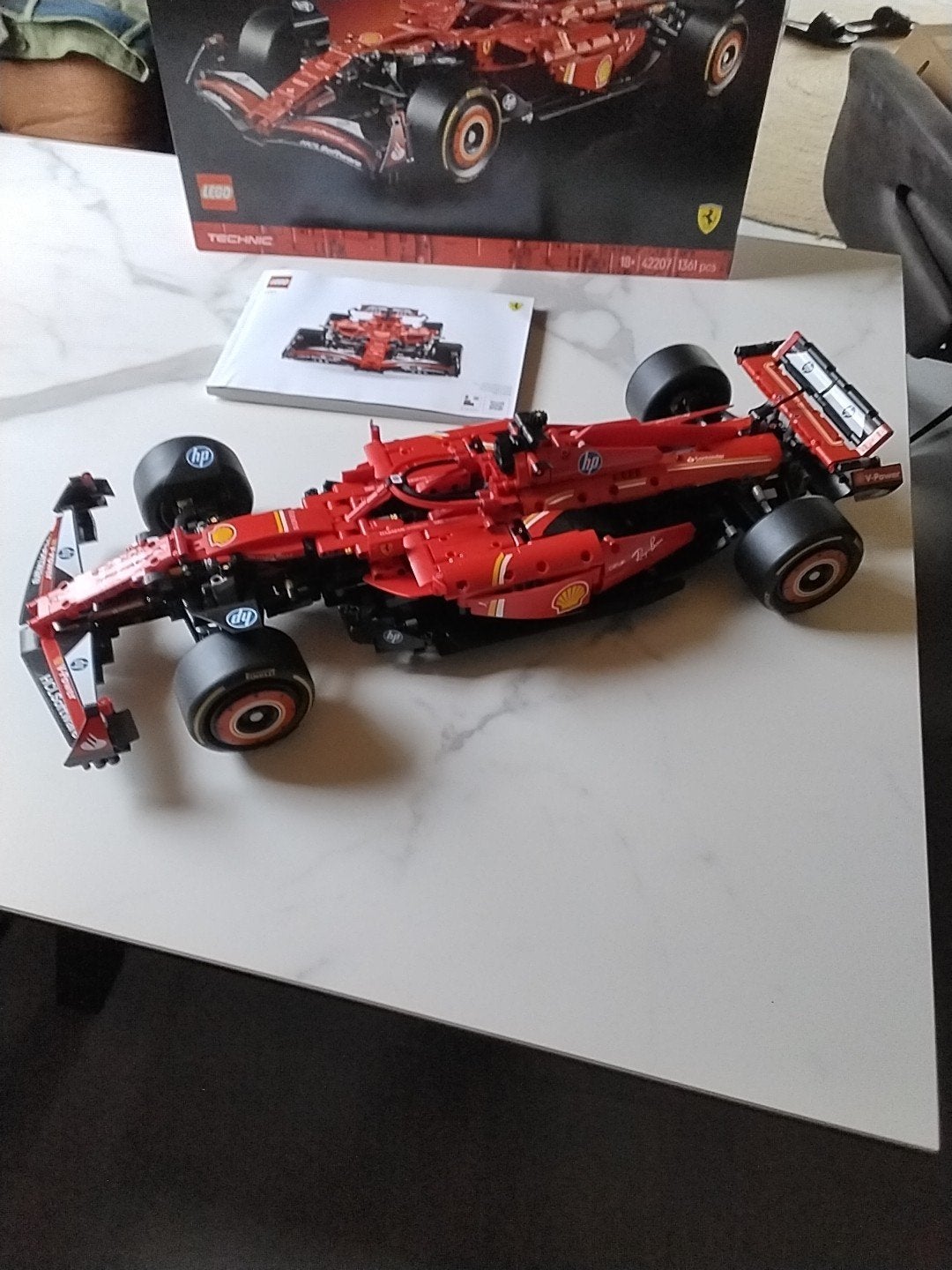 lego ferrari, Ophalen of Verzenden, Zo goed als nieuw