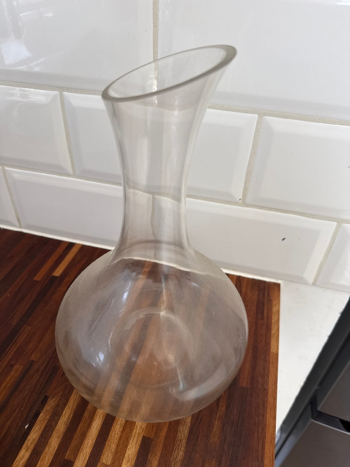 Glazen wijn karaf/decanter, Ophalen of Verzenden