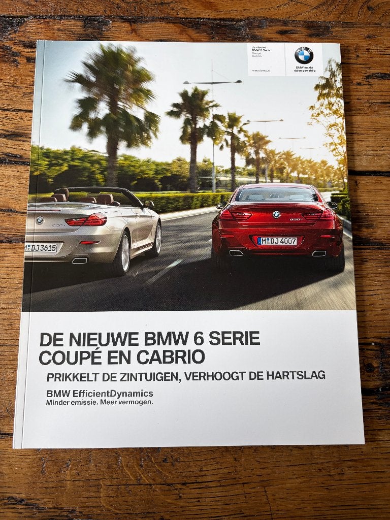 BMW 6 serie coupe en cabrio, Ophalen of Verzenden, Nieuw, BMW, BMW AG