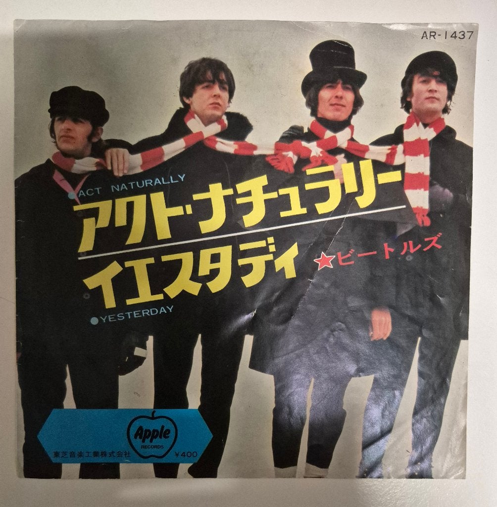 The Beatles. Yesterday. Originele Japanse persing., 7 inch, Single, Ophalen of Verzenden, Pop