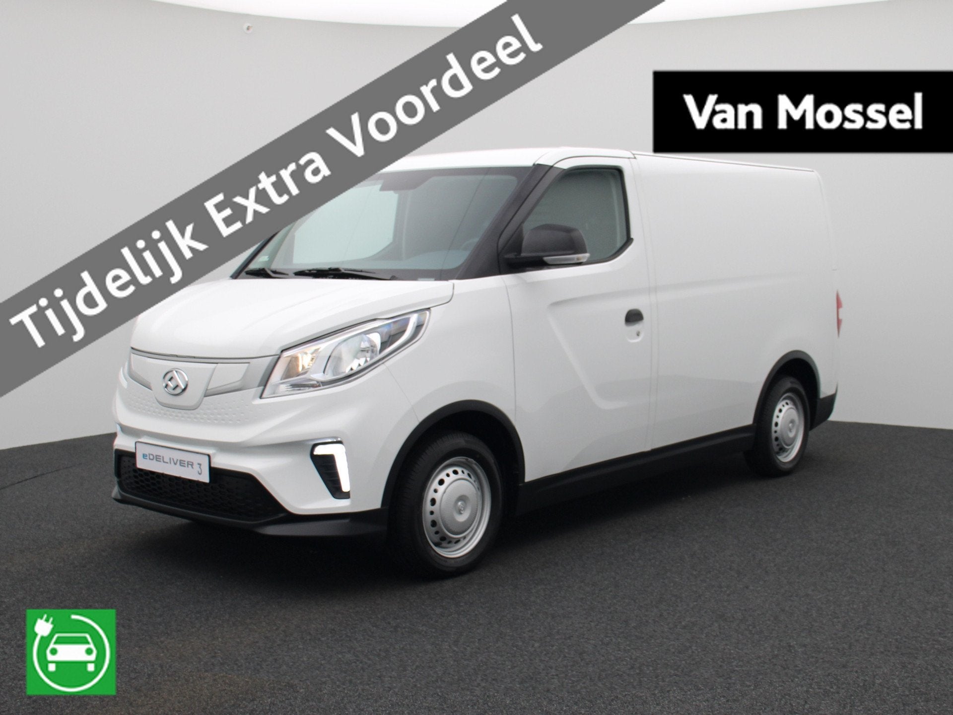 Maxus EDELIVER 3 L1 50 kWh DEAL (bj 2025), Stof, Zwart, 35 kWh, Maxus
