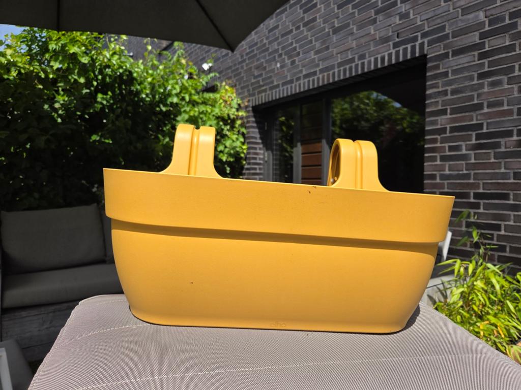 3 ELHO plantenbakken voor balkon, Tuin en Terras, Bloembakken en Plantenbakken, Ophalen, Kunststof, Minder dan 30 cm, Rond