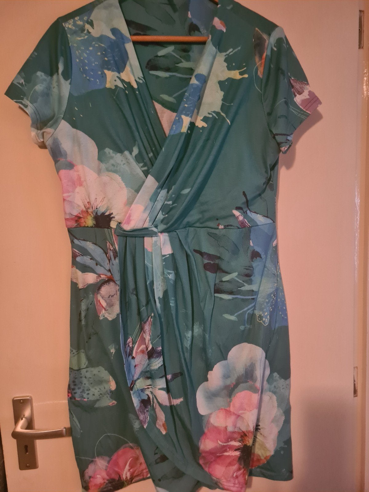 Smash! Jurk met bloemenprint - Maat XXL, Smash!, Maat 46/48 (XL) of groter, Ophalen of Verzenden, Zo goed als nieuw