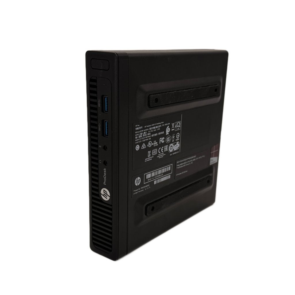 HP Prodesk 400 G2 Mini | Intel Core i5 | 4GB | 256GB SSD, Computers en Software, Desktop Pc's, HP, Zo goed als nieuw, Support@hp.com