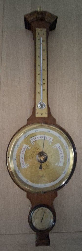 Weerstation, Ophalen, Gebruikt, Barometer