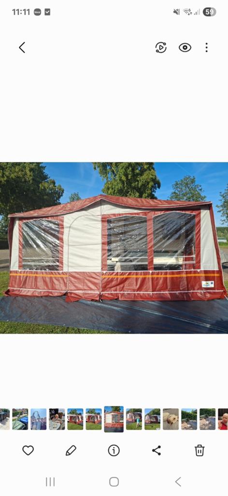 Voortent omloopmaat (900cm) gerjak, Dieren en Toebehoren, Knaagdieren en Konijnen | Hokken en Kooien, Ophalen of Verzenden, 110 cm of meer