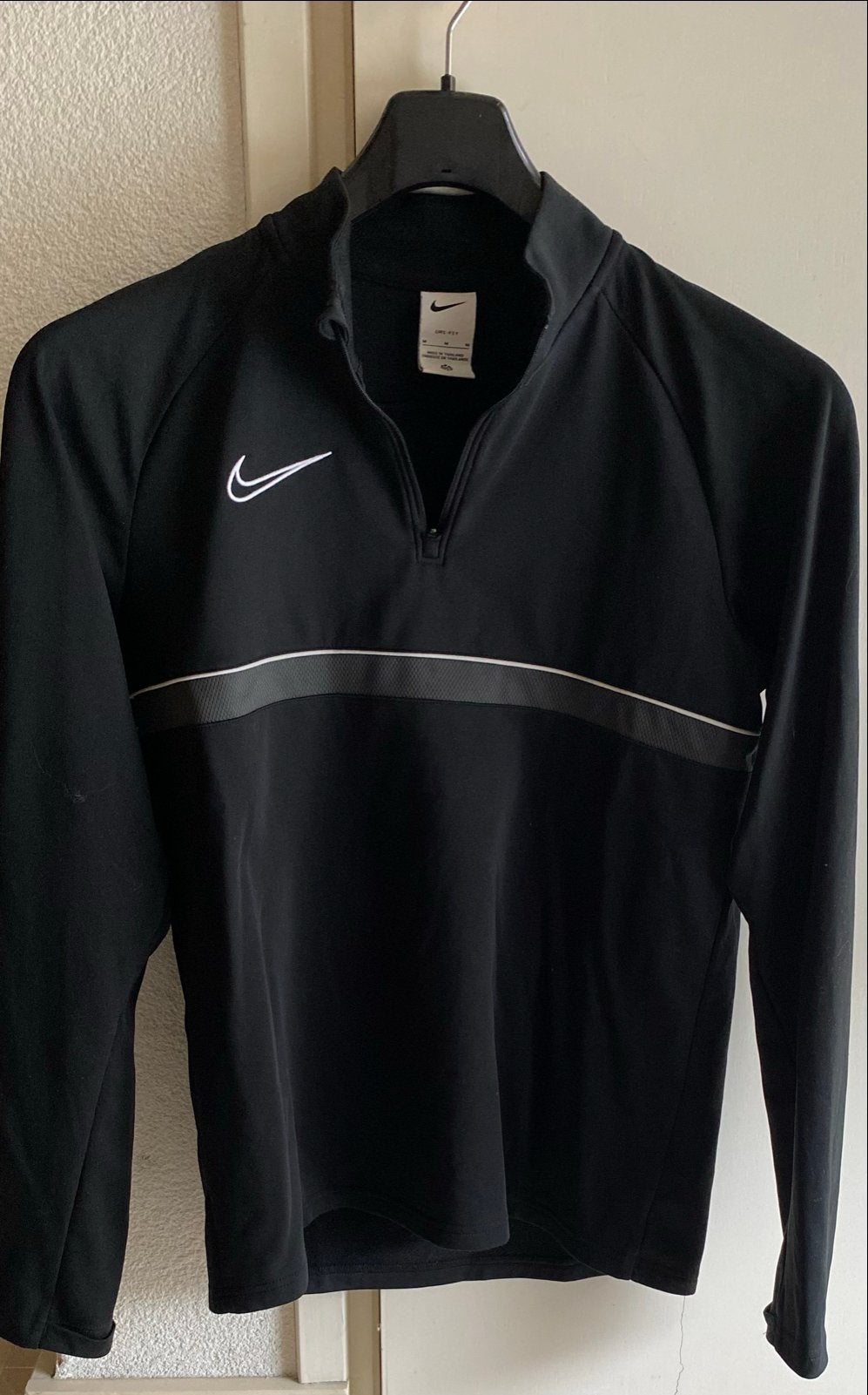 Nike Dri-FIT Trainingsshirt Zwart Maat M, Zwart, Nieuw, Voetbal, Verzenden
