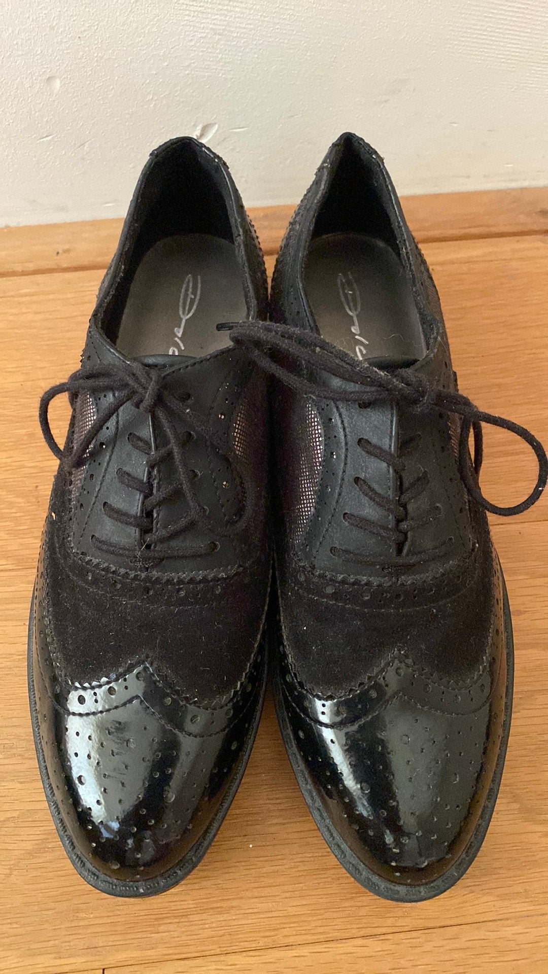 Dolcis veterschoen maat 40 zwart, Ophalen of Verzenden, Zo goed als nieuw, Zwart, Sneakers of Gympen