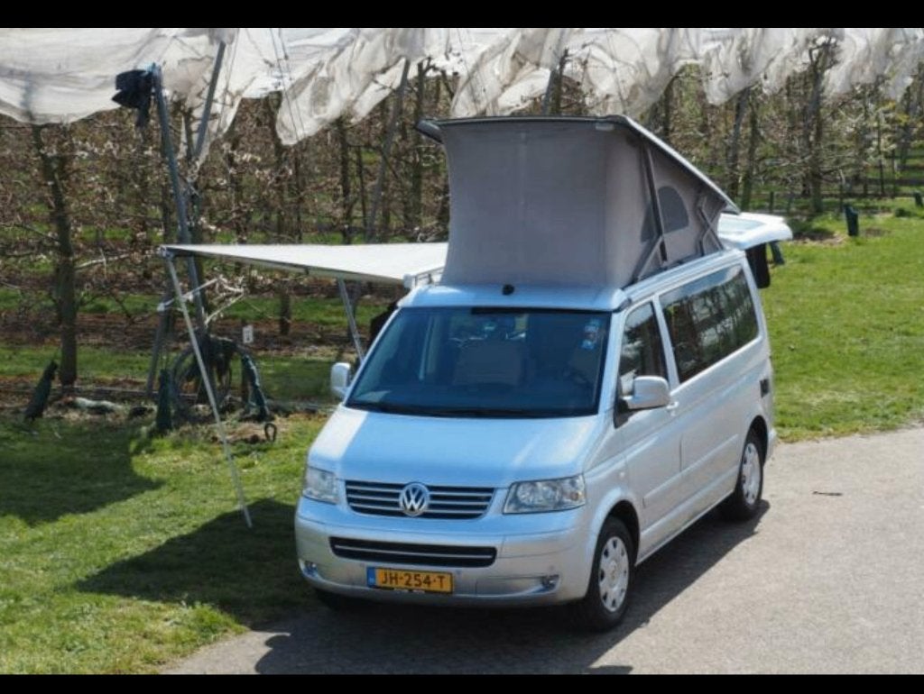 Volkswagen VW orginele California T5 2.5 TDI  130PK, Chemisch toilet, Buscamper of Camperbus, Luifel, Airbags