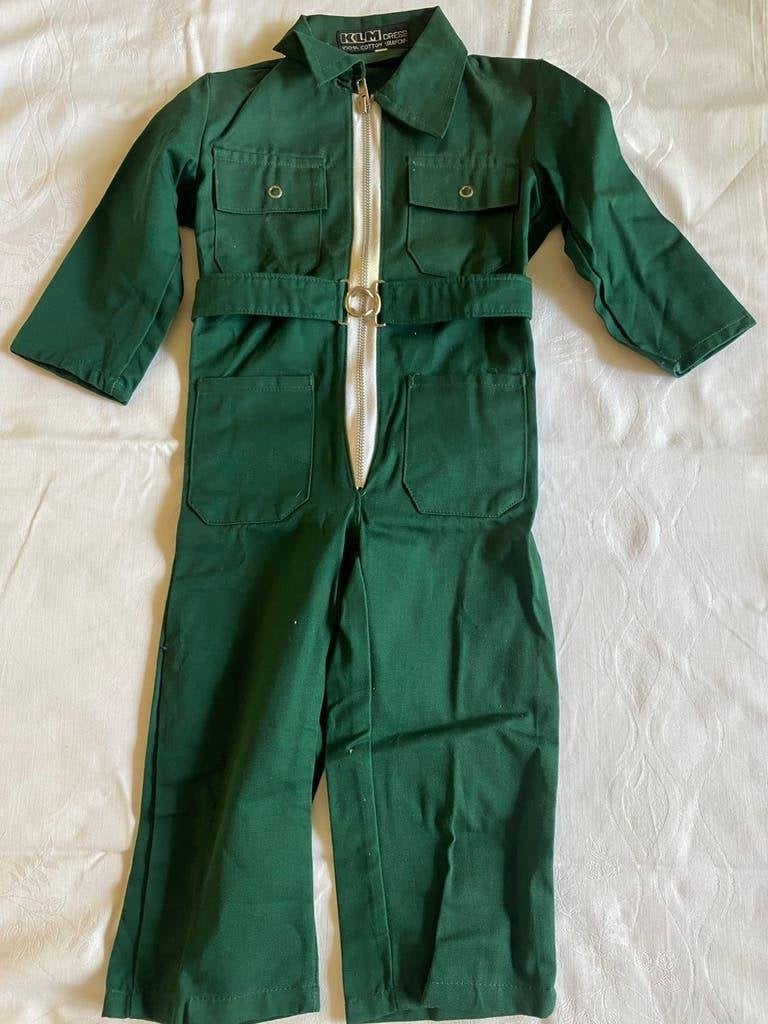 Vintage kinder overall maat 92, Ophalen of Verzenden, Nieuw, Overige typen