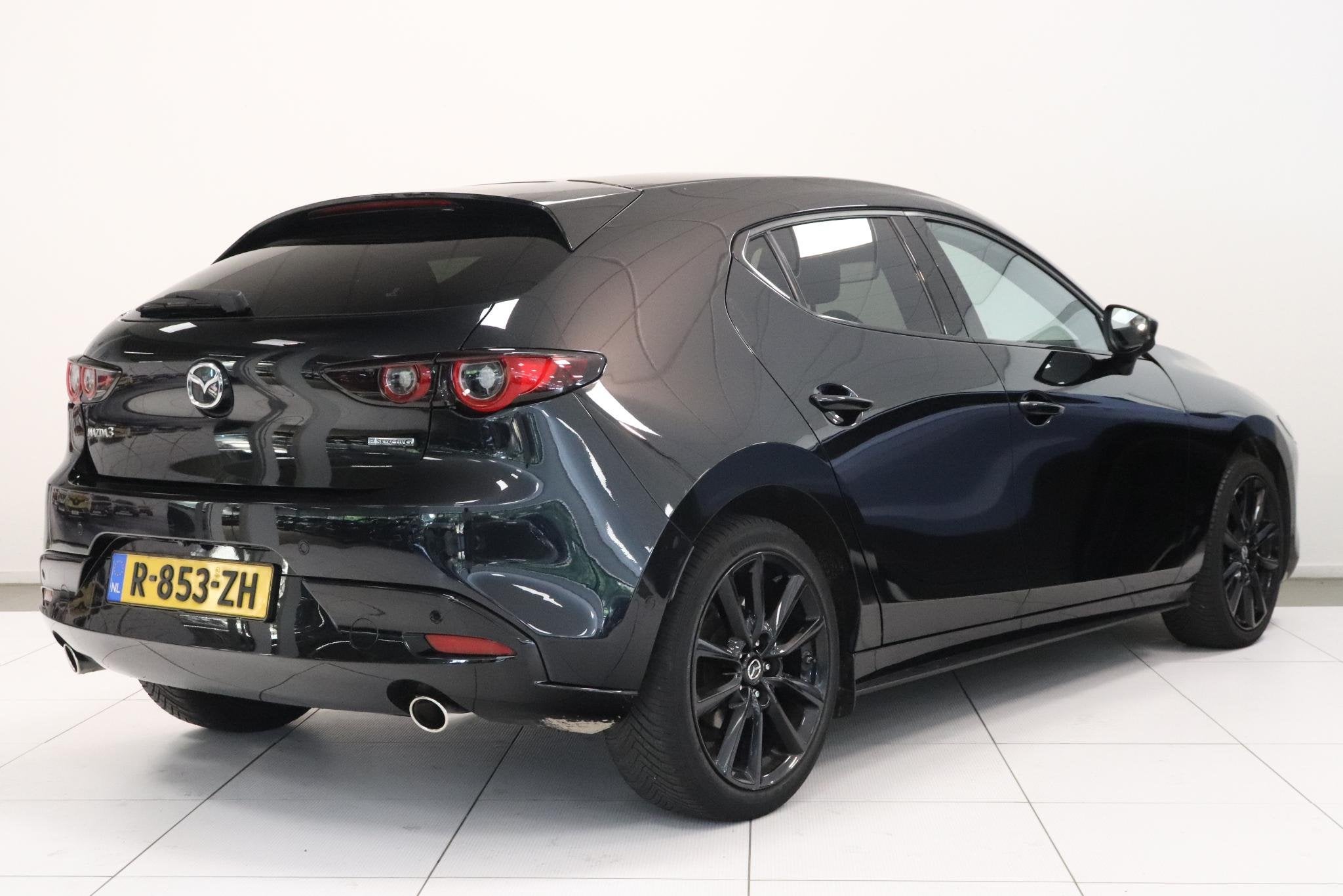 Mazda 3 2.0 e-SkyActiv-G M Hybrid 150 Homura | Camera | Appl, Auto's, Mazda, Voorwielaandrijving, 1998 cc, Stof, Gebruikt