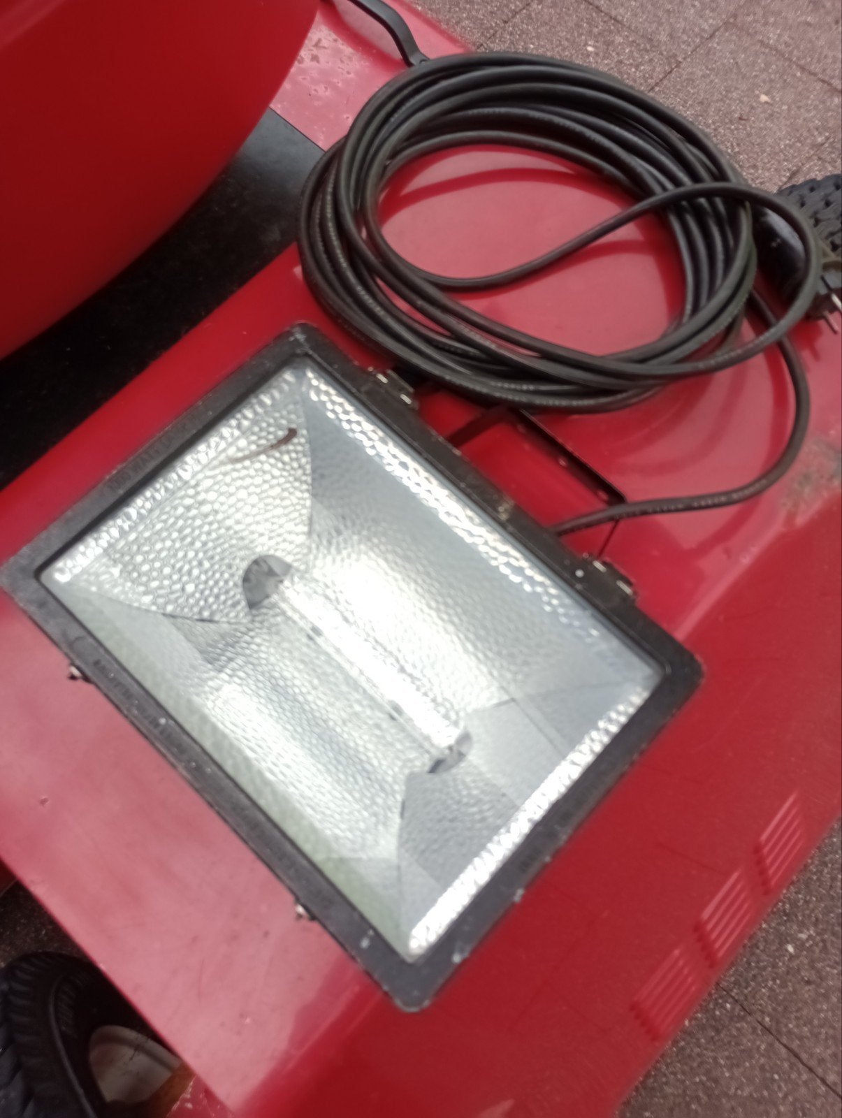 1000 watt bouwlamp, Doe-het-zelf en Verbouw, Ophalen of Verzenden, Gebruikt, 500 watt of meer, Lamp met armatuur