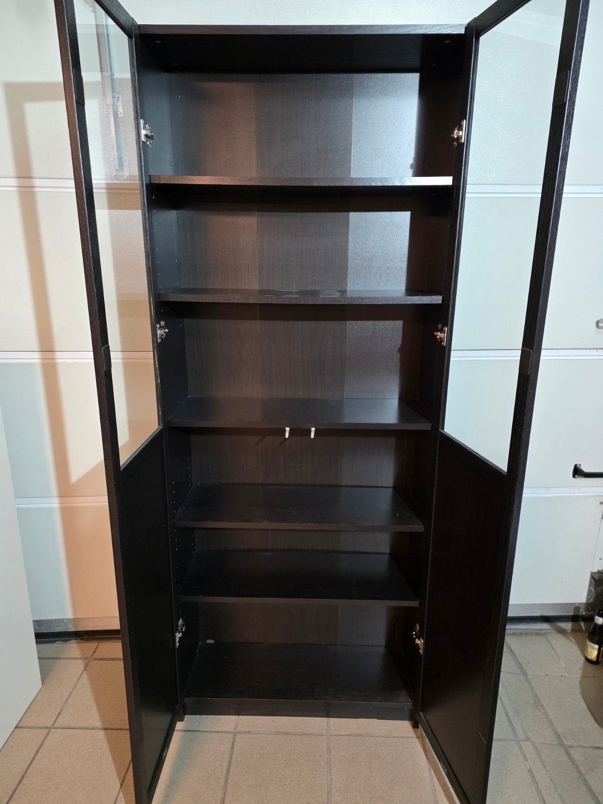 ikea boeken / vitrine kast, Ophalen, Gebruikt