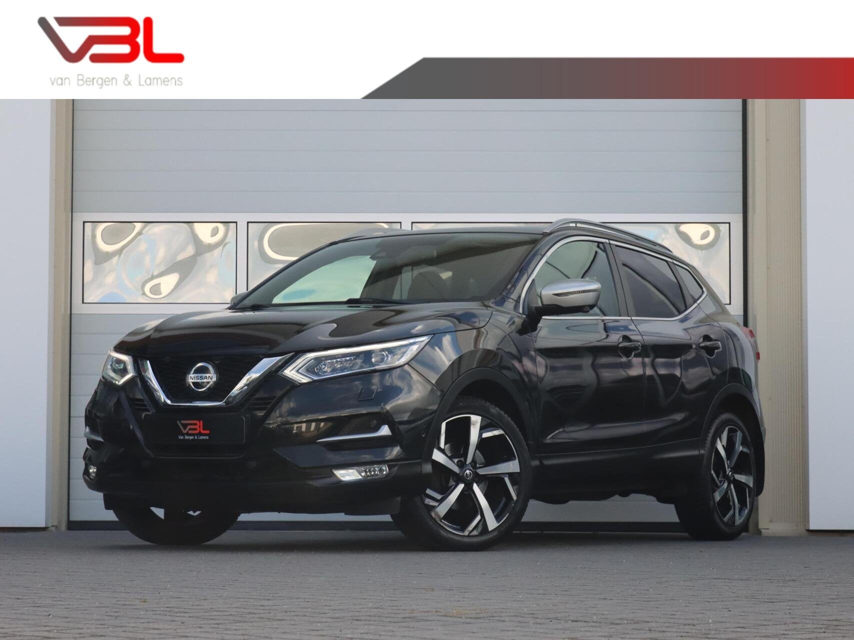 Nissan Qashqai 1.3 DIG-T 140PK Tekna + | Panoramadak | Trekh, Voorwielaandrijving, 687 kg, Gebruikt, 4 cilinders