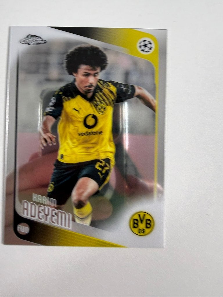 128 Karim Adeyemi Topps Chrome 2025-26, Ophalen of Verzenden, Nieuw, Buitenlandse clubs, Poster, Plaatje of Sticker