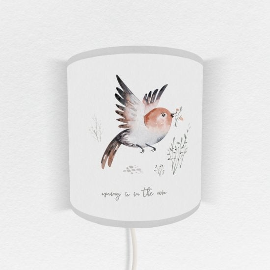 Wandlamp Lamp Forest Friends Vogel Little Dreamzzz, Bi & Li Creaties, Nieuw, Ophalen of Verzenden, Bilicreaties@gmail.com