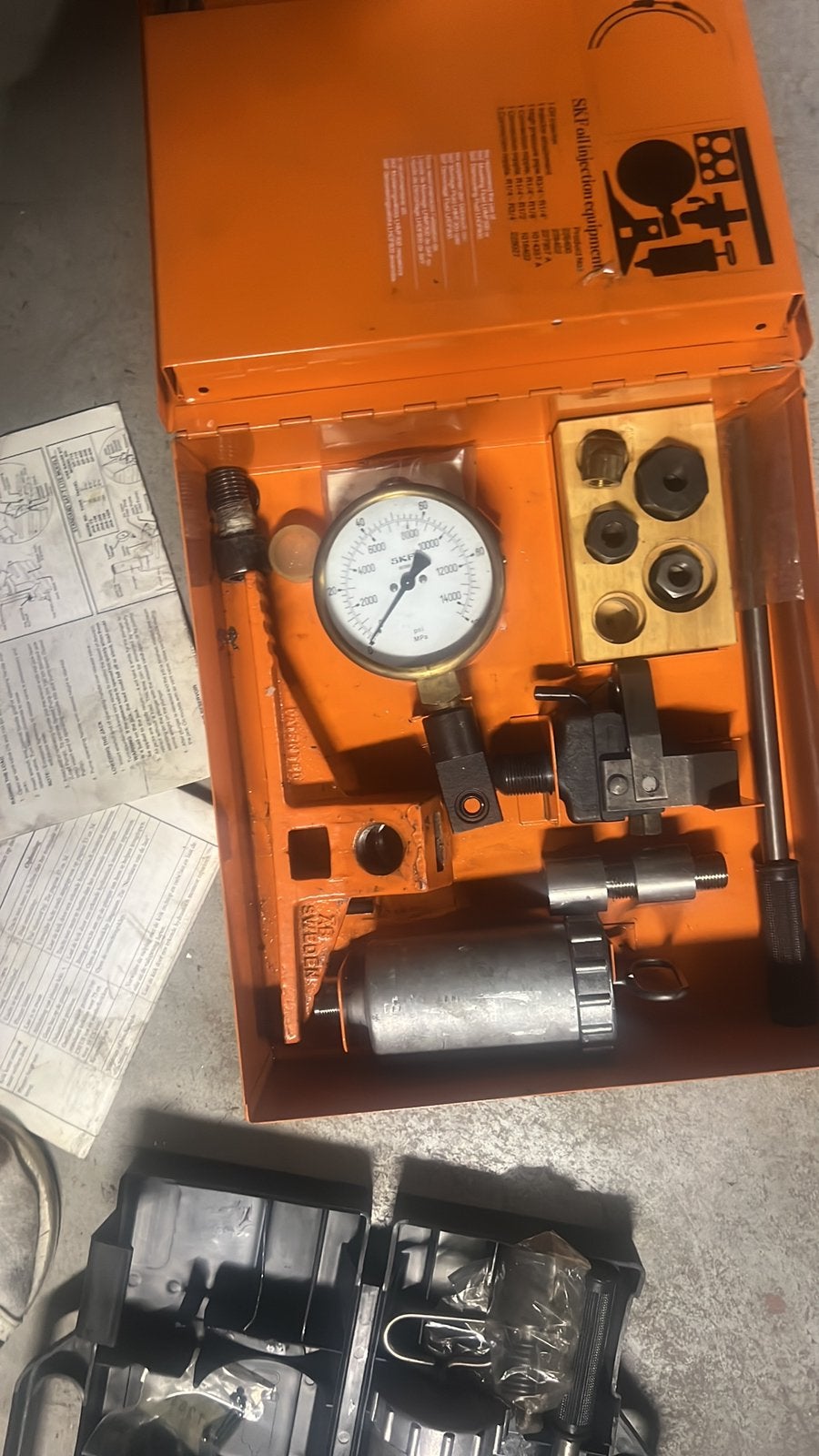Skf olie injectieset 2x, Ophalen of Verzenden, Zo goed als nieuw