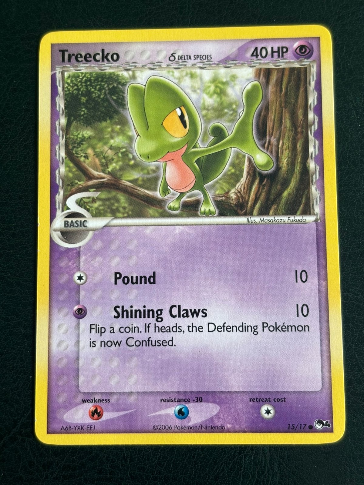 Treecko δ Delta Species (POP4 15), Ophalen of Verzenden, Zo goed als nieuw