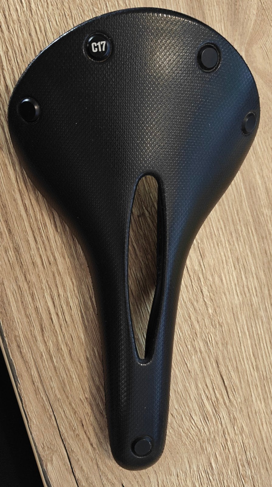 Brooks C17 All Weather carved Zadel - Leer, Leer, Ophalen of Verzenden, Zo goed als nieuw, Brooks