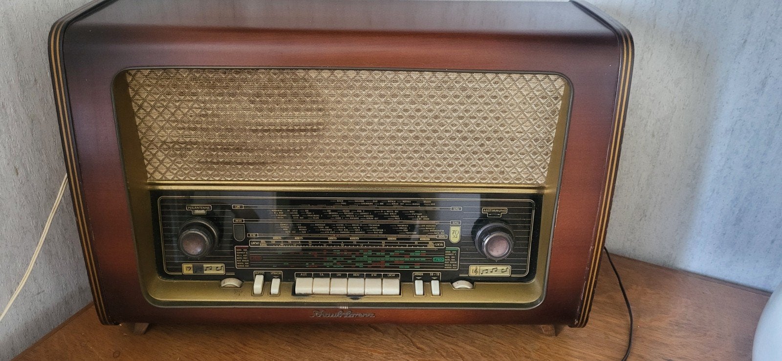 antieke radio schaub-lorenz, Audio, Tv en Foto, Ophalen
