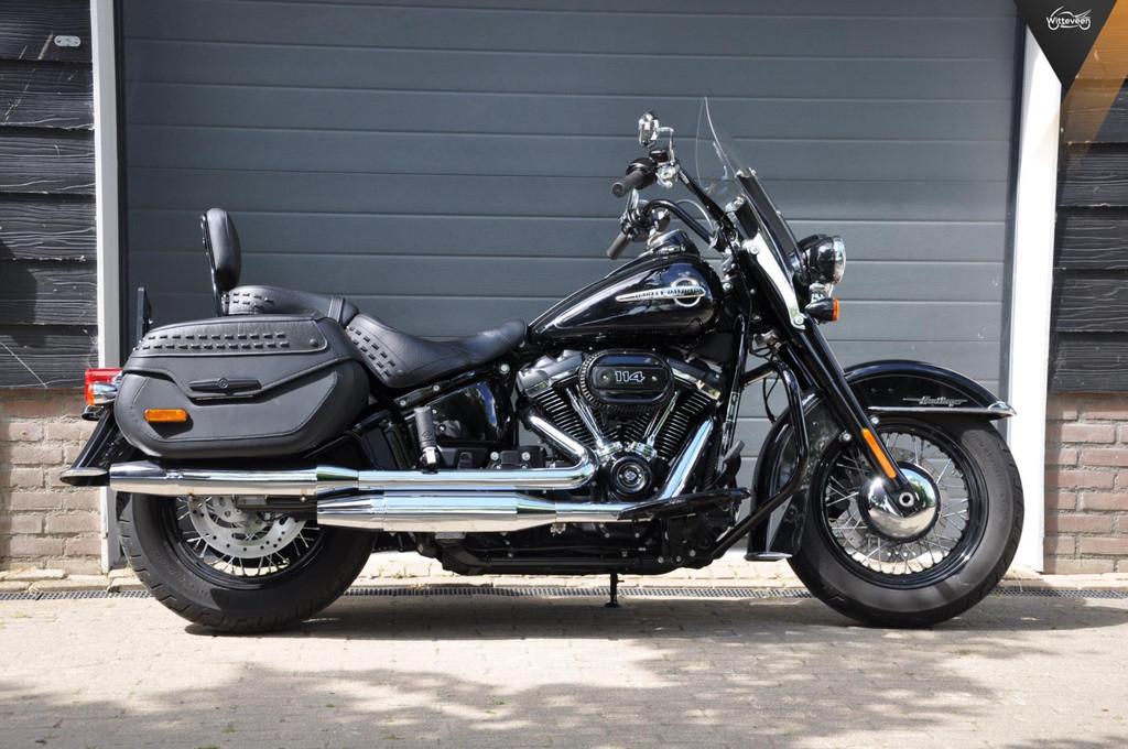 Harley Davidson FLHCS Heritage Softail Classic 114 13500 KM, Motoren, Chopper, Bedrijf, Cruise Control, Meer dan 35 kW
