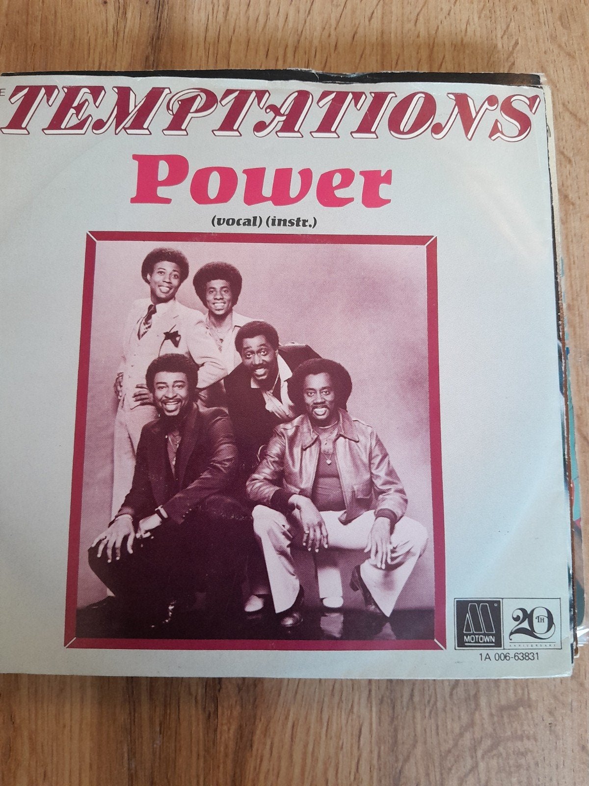 Temtations 7 inch power, Ophalen of Verzenden, Zo goed als nieuw, Pop