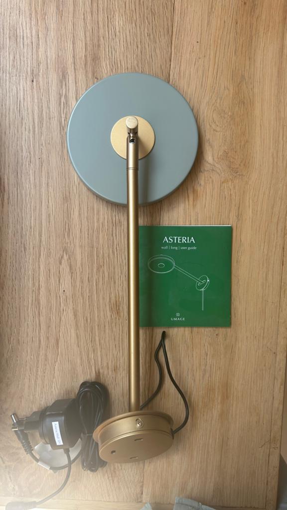 Design Wandlamp Asteria licht groen, Huis en Inrichting, Lampen | Wandlampen, Ophalen of Verzenden, Nieuw