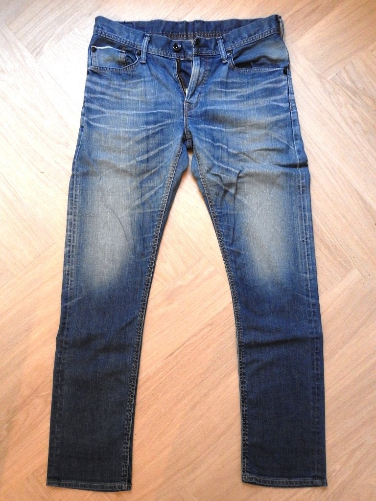 Edwin heren selvage-jeans, maat 32/33, Blauw, W32 (confectie 46) of kleiner, Ophalen of Verzenden, Edwin