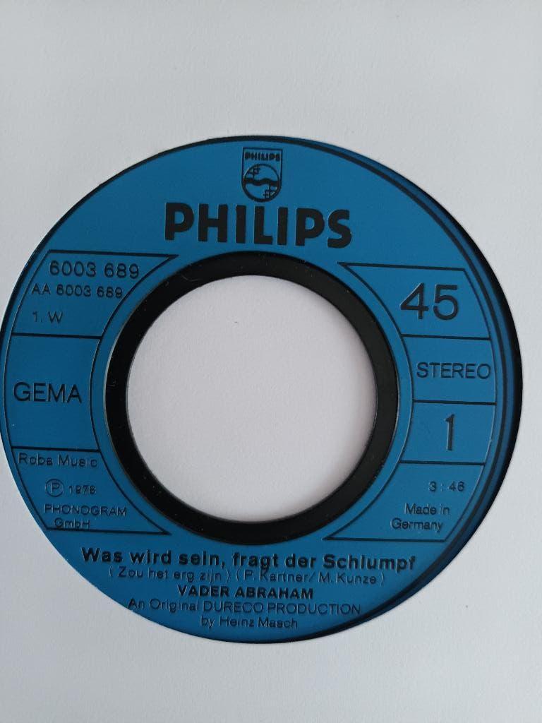 Vader Abraham - Was Wird Sein, Fragt Der Schlumpf, 7 inch, Ophalen of Verzenden, Levenslied of Smartlap, 1970 - 1979