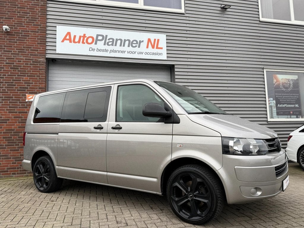 Volkswagen Transporter Multivan 2.0 TSI! 7-Pers.! 1e Eigen.!, Auto's, Voorwielaandrijving, Stof, Gebruikt, Zwart