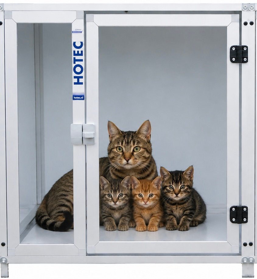 Kattenkennel voor uw kat, Dieren en Toebehoren, Kattenmanden, Ophalen, Nieuw