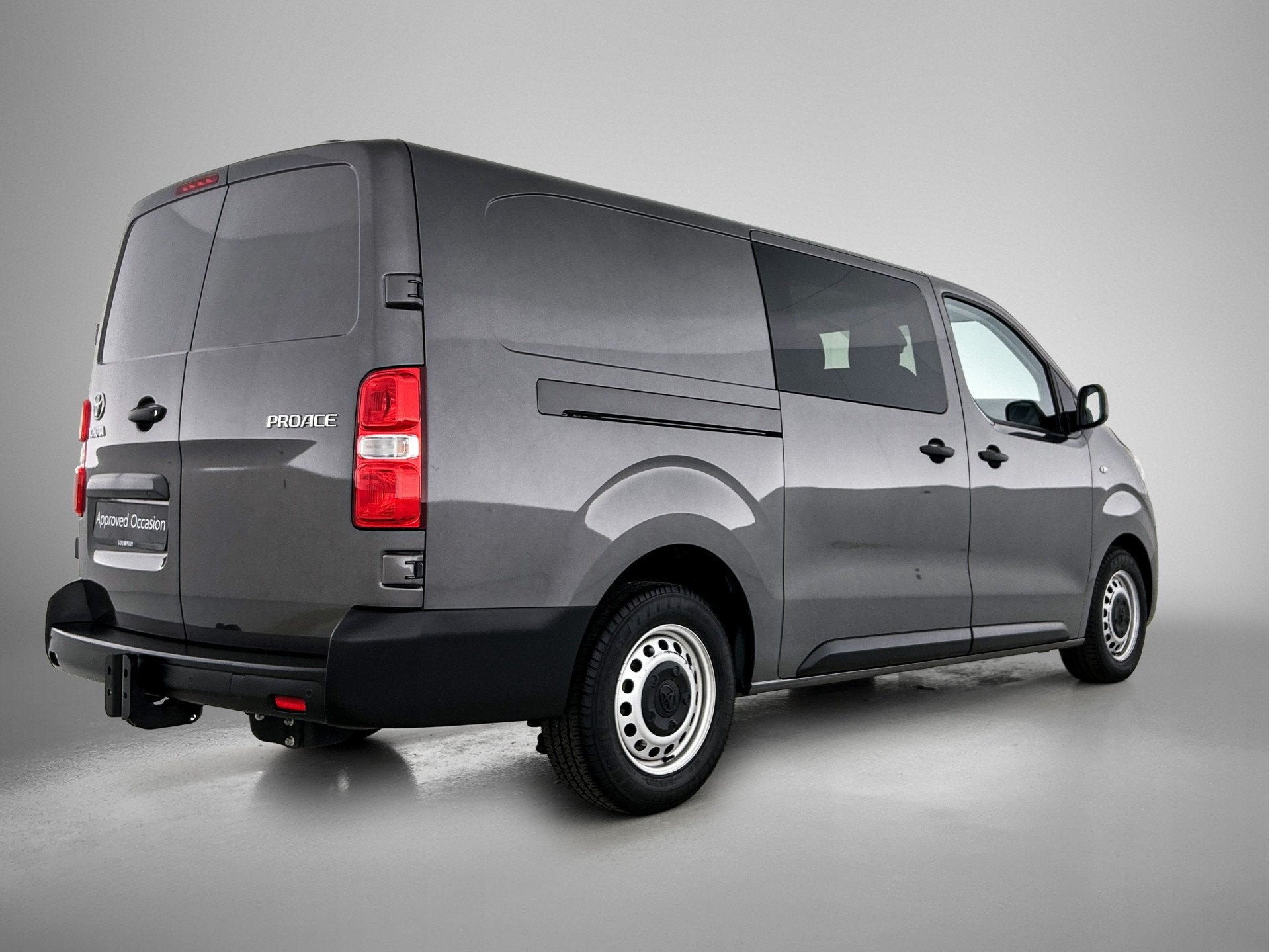 Toyota ProAce Long Worker 2.0 D-4D L2D Challenger DC | Dubbe, Auto's, Bestelauto's, Stof, Gebruikt, Zwart, 4 cilinders