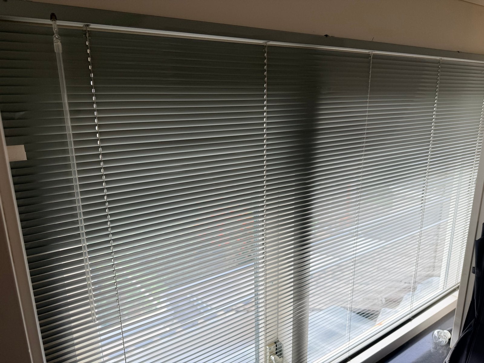 Luxaflex jaloezieën: 60x115 cm en 237x115 cm, Tuin en Terras, Gebruikt, Overige typen, Ophalen of Verzenden, 250 cm tot 450 cm