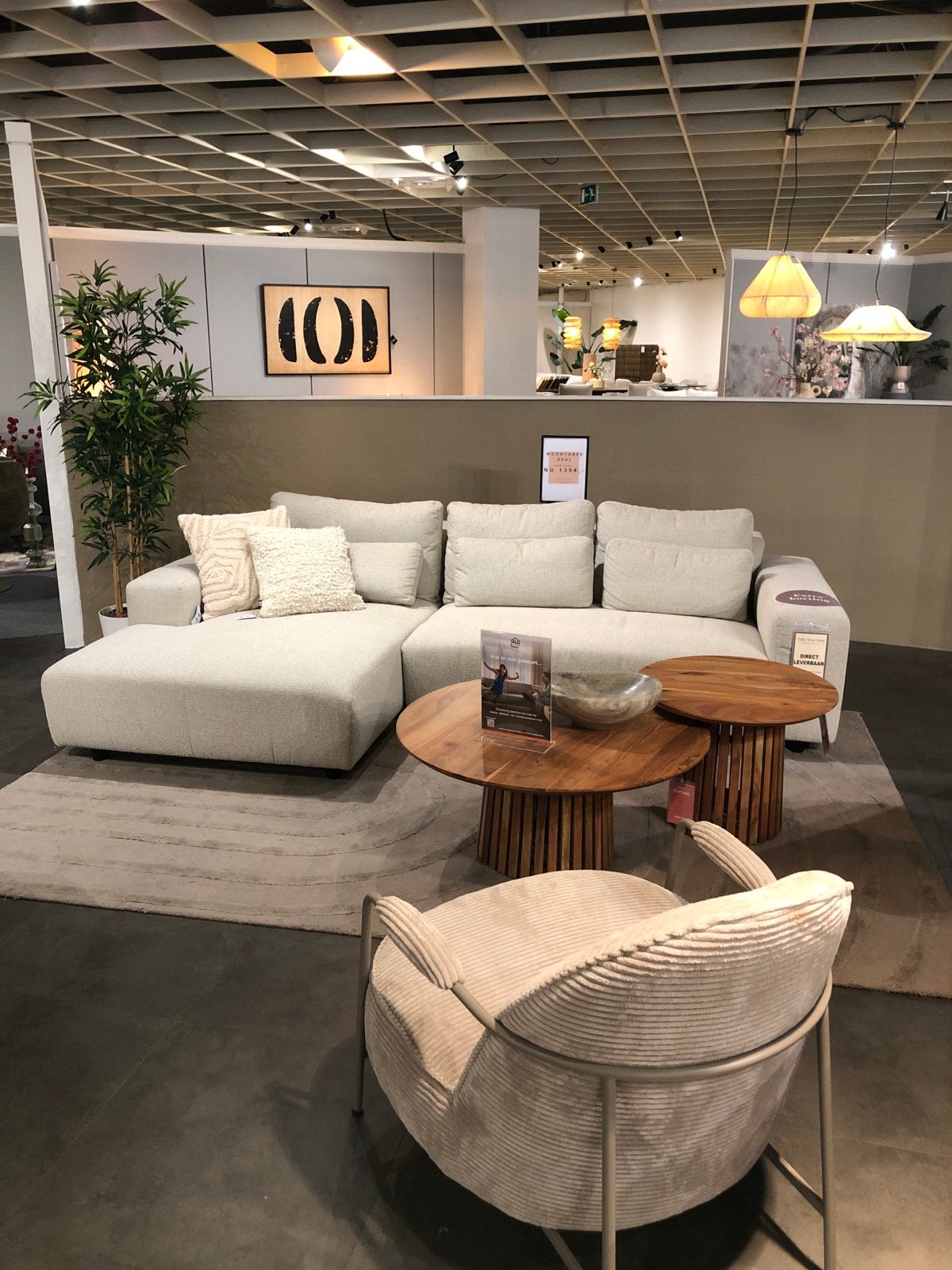Loungebank Rodan - Direct Leverbaar, Ophalen, Nieuw, Hoekbank, Stof