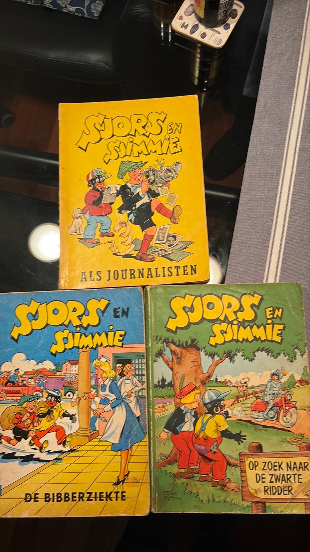Sjors en Sjimmie, Boeken, Eén stripboek, Ophalen, Gelezen