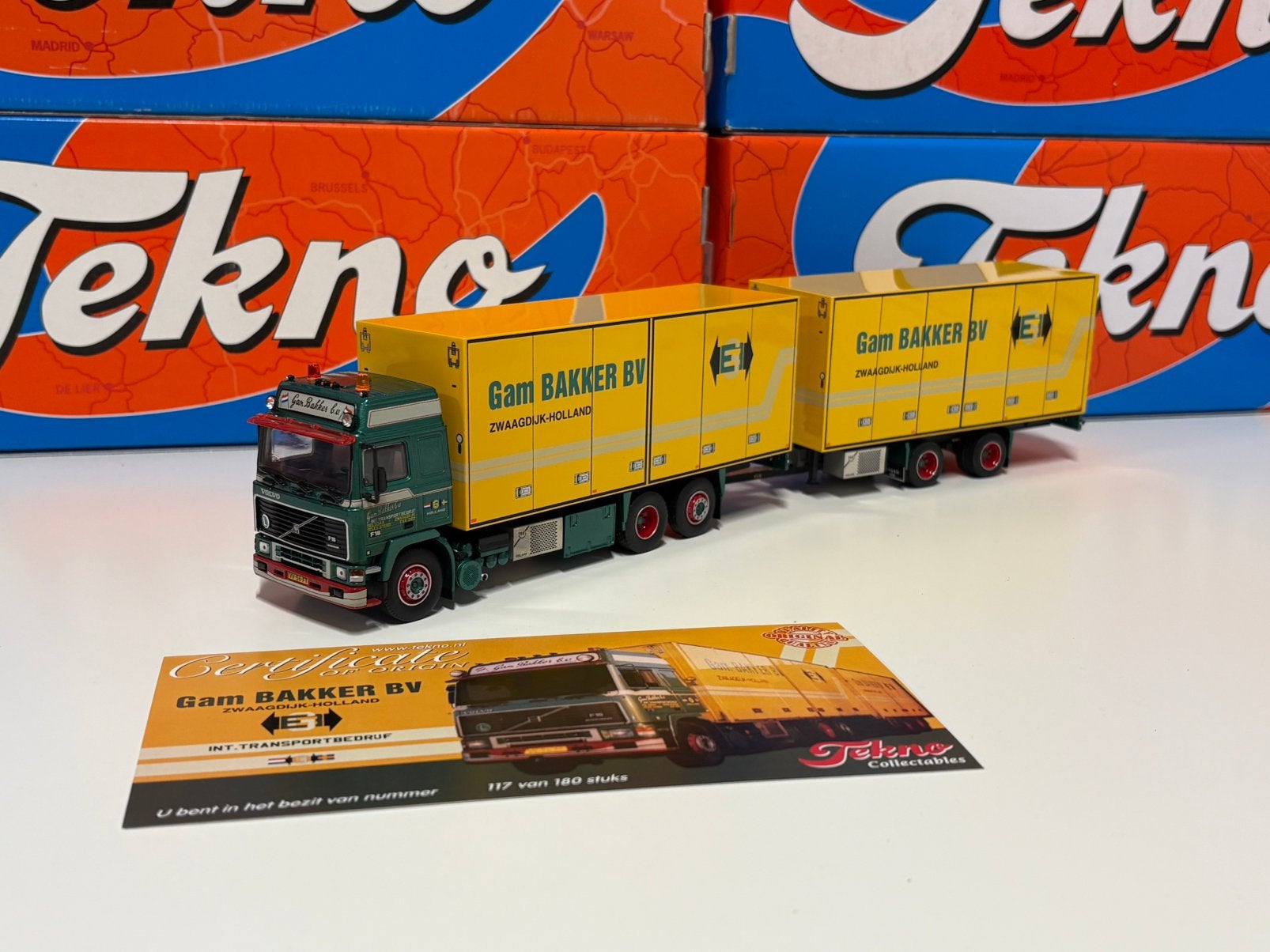 Tekno Gam Bakker, Ophalen of Verzenden, Zo goed als nieuw, Bus of Vrachtwagen, Tekno