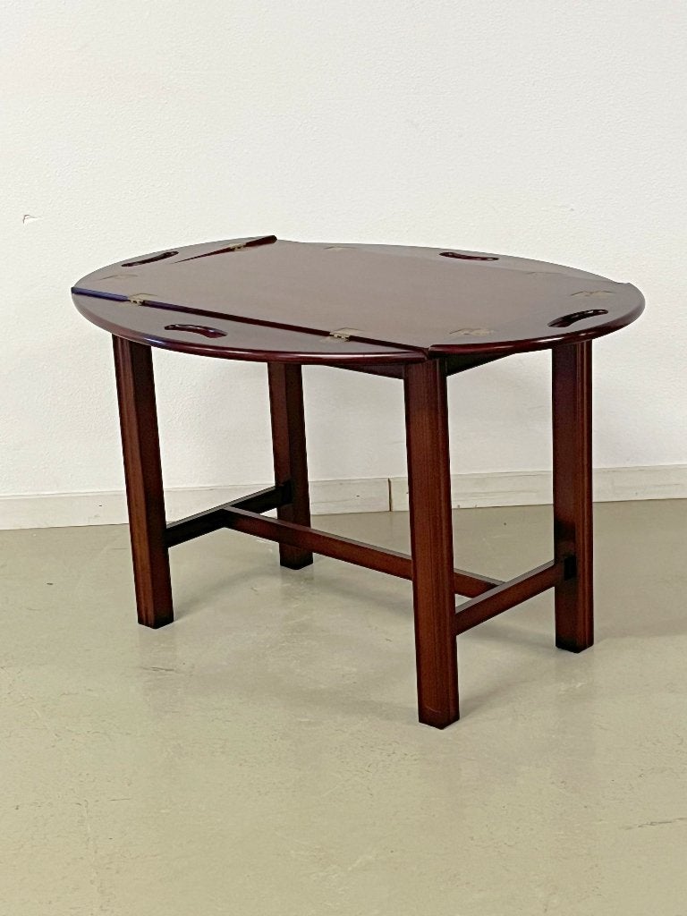 Butler's Tray, Ophalen, Zo goed als nieuw, Met opstaande rand, Hout