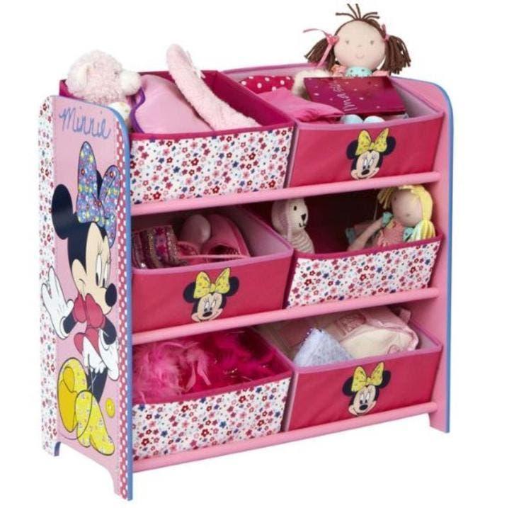 Minnie Mouse Opbergrek / Opbergkast Disney - Van 69 voor 39!, Kinderen en Baby's, Kinderkamer | Commodes en Kasten, Nieuw, 105 cm of meer