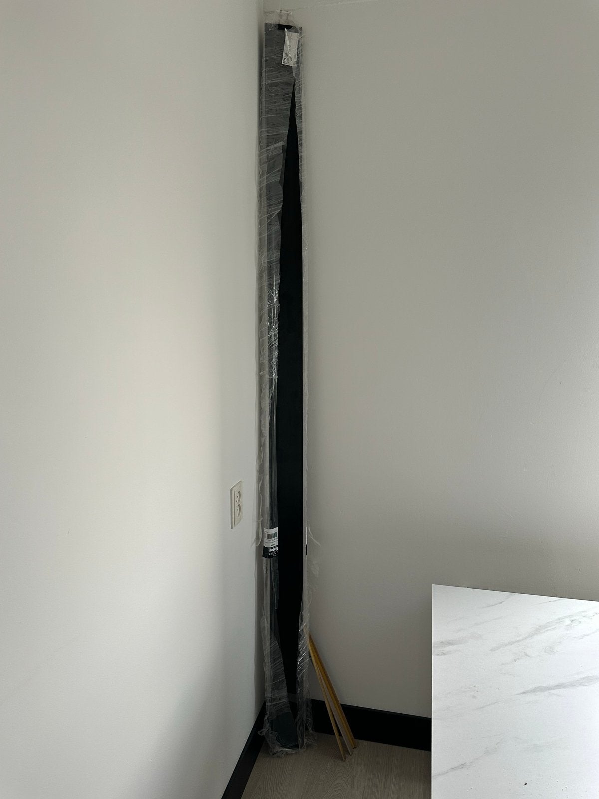 Sfeerplinten V313 Moderne plint 120x12 voorgelakt RAL 9005, Ophalen, Nieuw, Mdf, 250 cm of meer