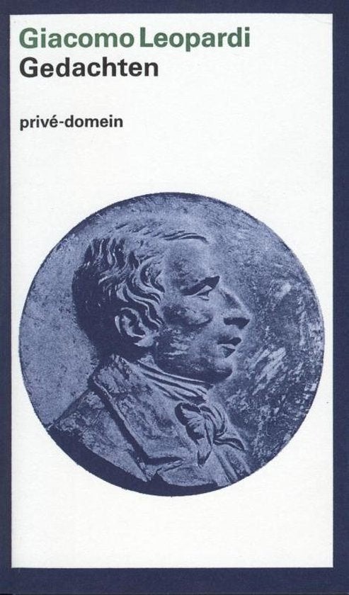Giacomo Leopardi - Gedachten - Privé-domein - Nr. 39, Ophalen of Verzenden, Gelezen, Giacomo Leopardi, Europa overig