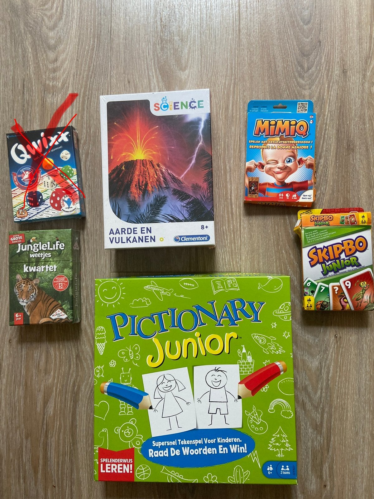 Diverse Bordspellen en Kaartspellen voor kinderen, Vijf spelers of meer, Ophalen, Gebruikt