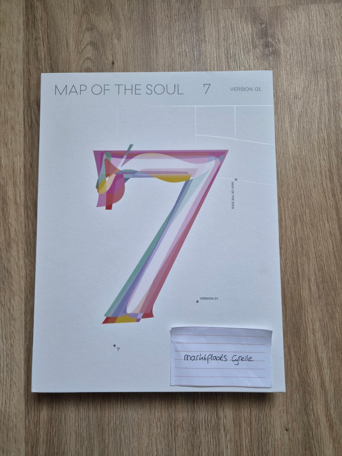 BTS - Map of the Soul: 7 (Version 01), Ophalen of Verzenden, Zo goed als nieuw, Album, Gesigneerd