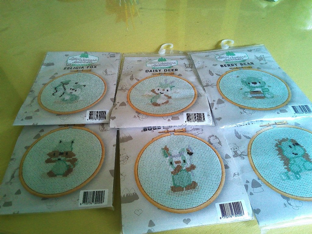 borduurpakketten, Ophalen, Nieuw, Handborduren, Borduurgaren of Zijde