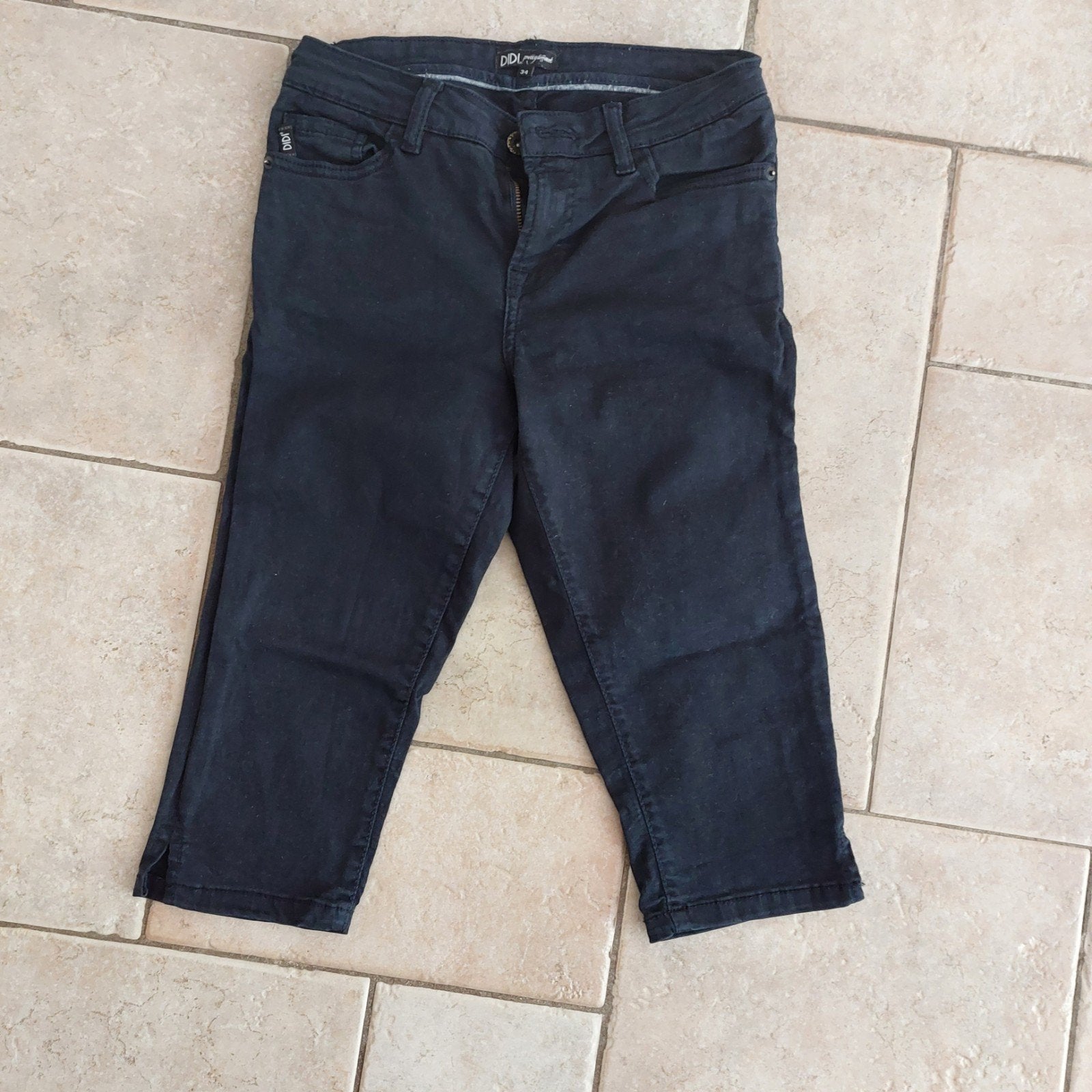 Capri broek DIDI, Blauw, Didi, Ophalen of Verzenden, Driekwart