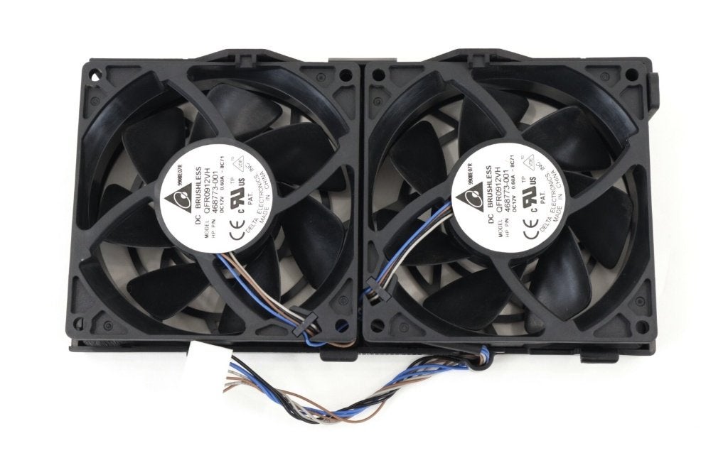 HP Workstation Z600 System Cooling Dual Fan 468773-001 Assy, Facturen@maascomputers.nl, Ophalen of Verzenden, Cargadoorweg 23, 6541 BT Nijmegen