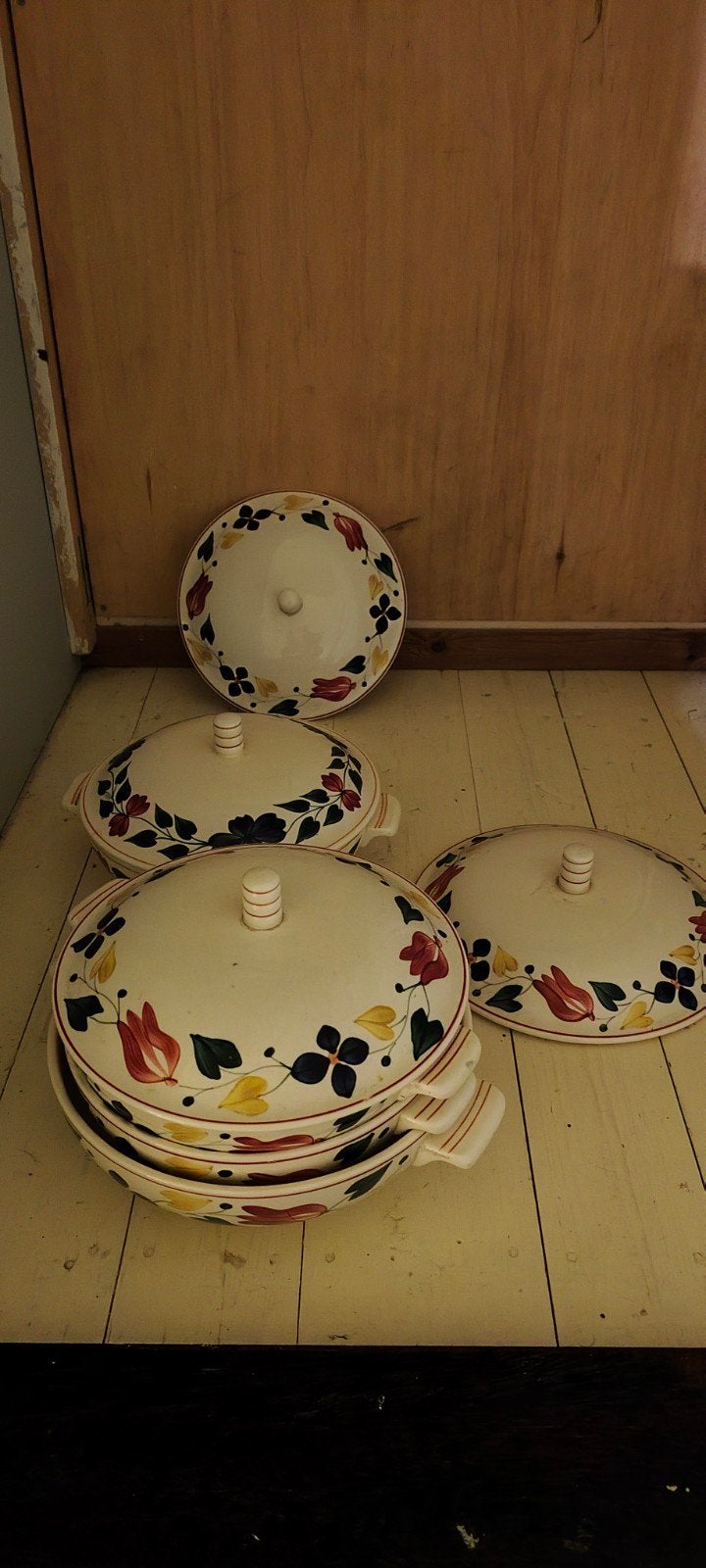 oud boerenbond dekschalen en ander servies, Ophalen of Verzenden