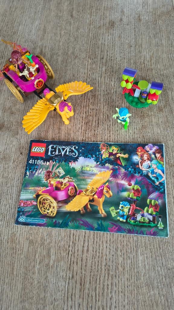 LEGO Elves Azari & de Ontsnapping uit het Goblinbos 41186, Ophalen, Gebruikt, Complete set, Lego
