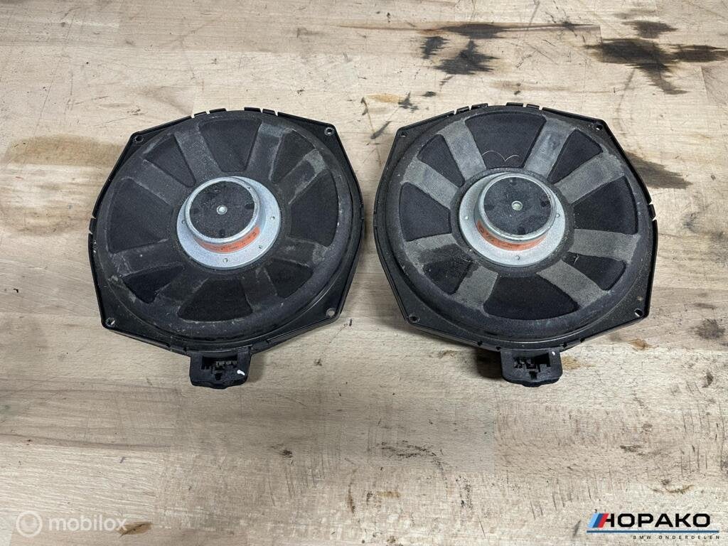 Subwoofer set BMW E60 E61 Logic7 65136929102, Gebruikt, Einsteinlaan 5 rijswijk, Bmw, Ophalen of Verzenden